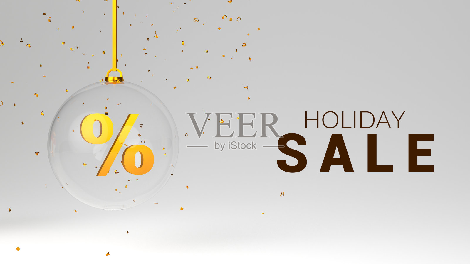 假日销售旗帜。3 d渲染图照片摄影图片