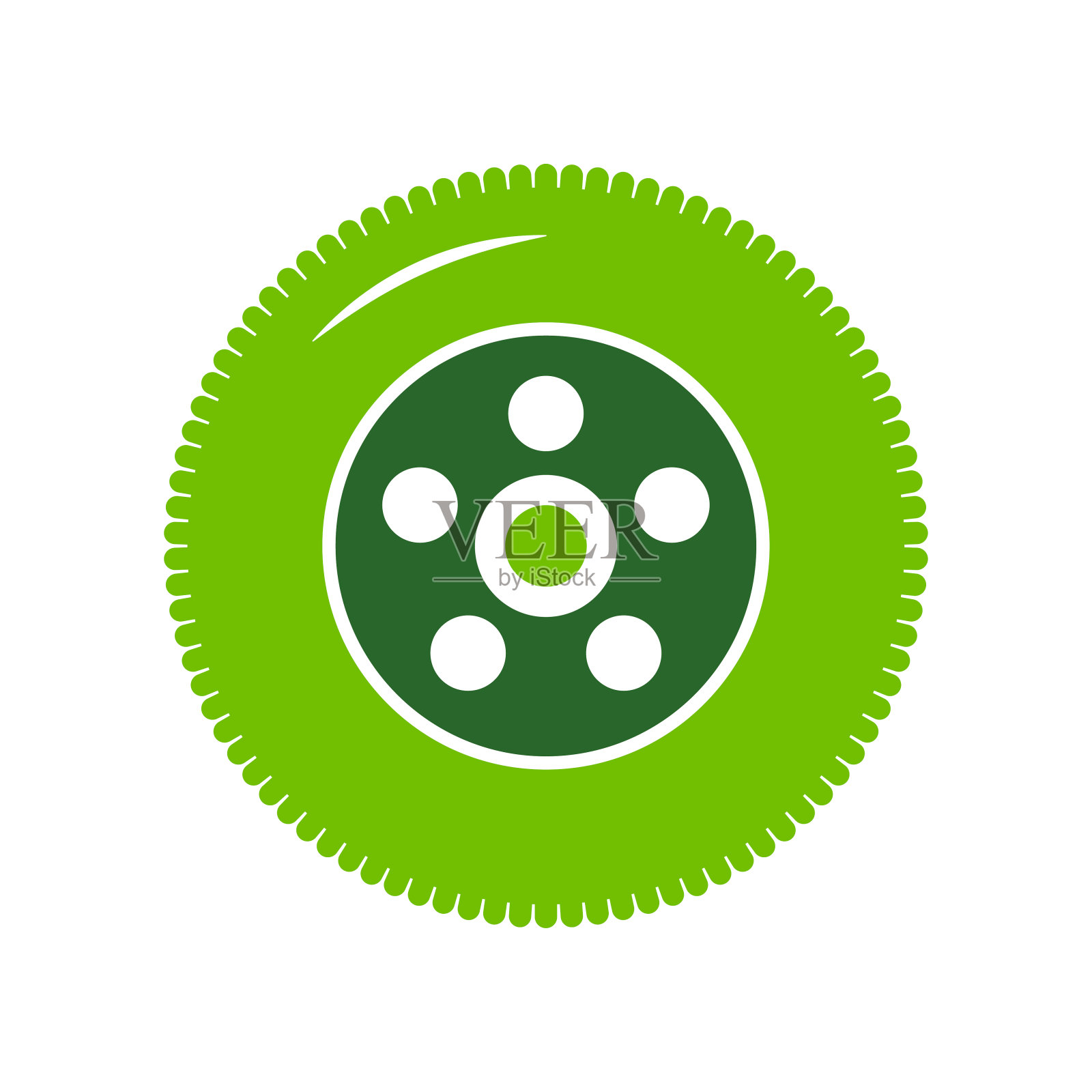 车轮轮胎图标插画图片素材