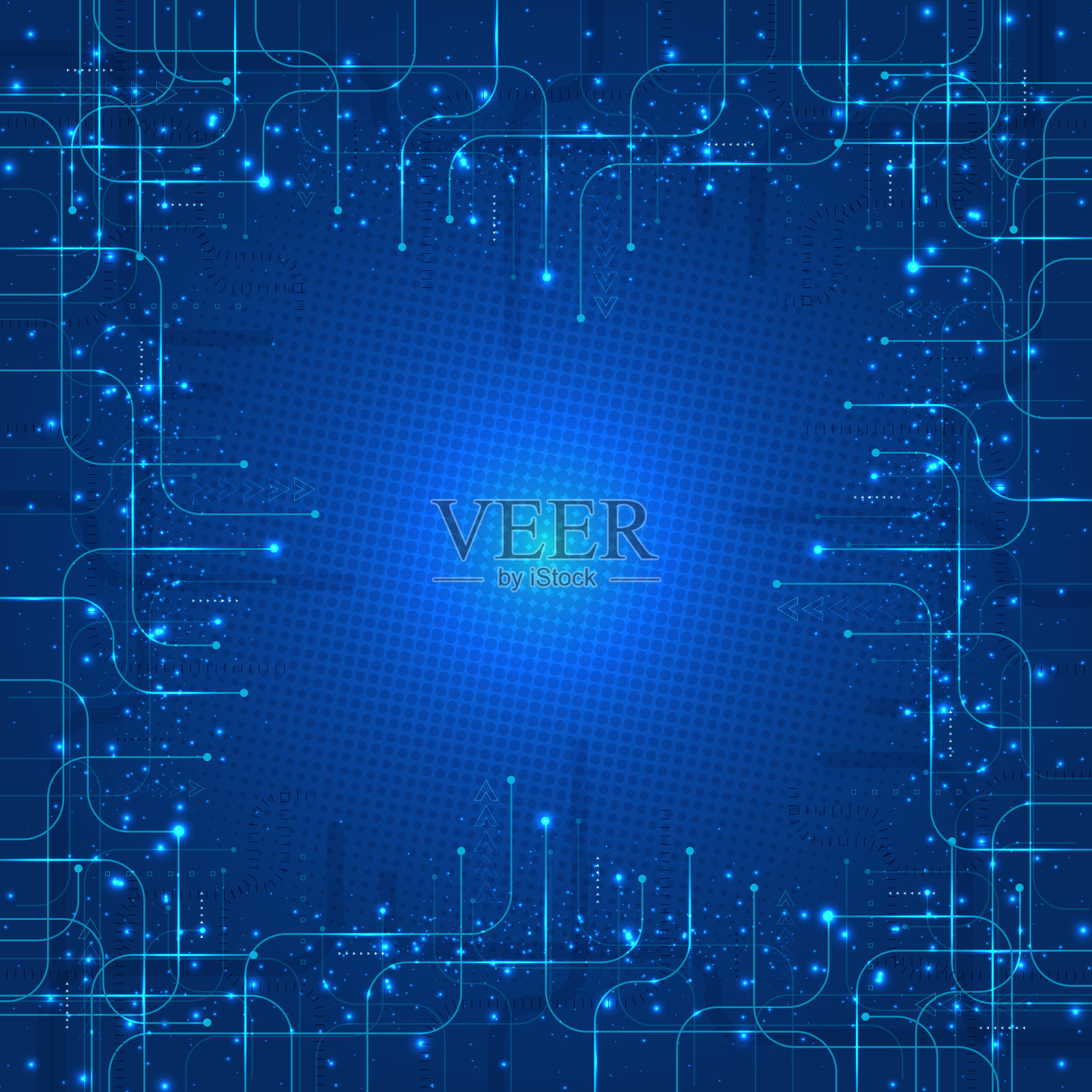 摘要技术计算机概念背景插画图片素材