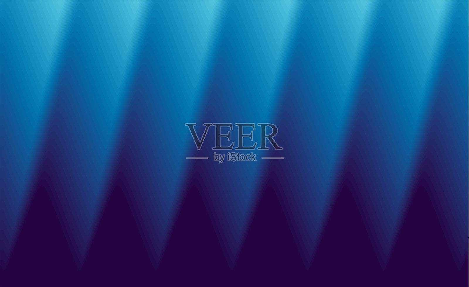 蓝色渐变波。墙纸。渐变背景。梯度与步骤。在水下。插画图片素材