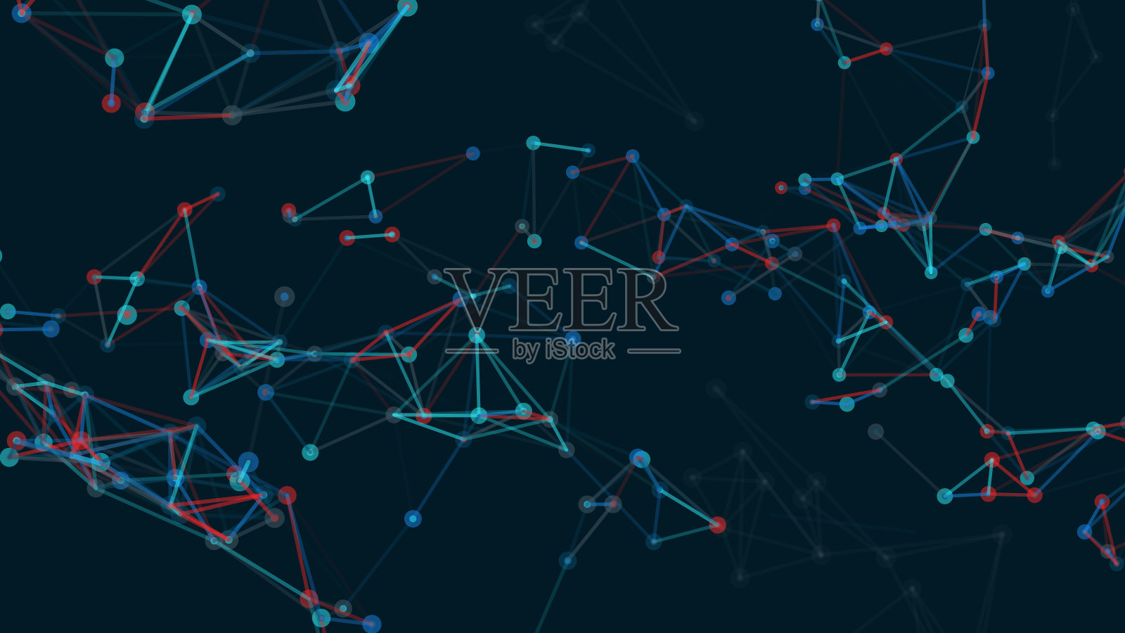 最小的覆盖设计与连接线插画图片素材