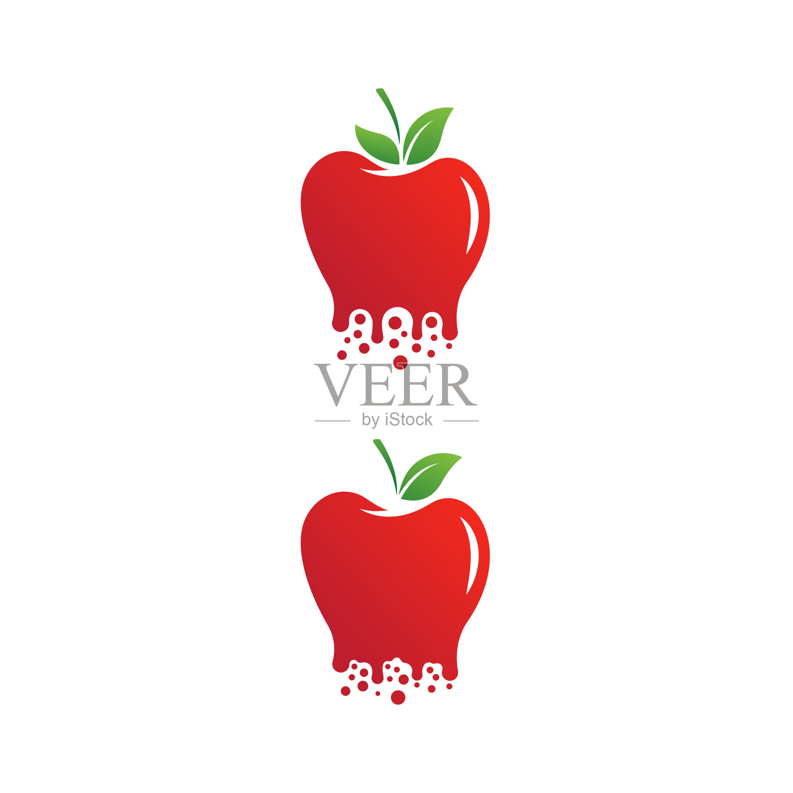 健康苹果矢量设计图标设计元素图片