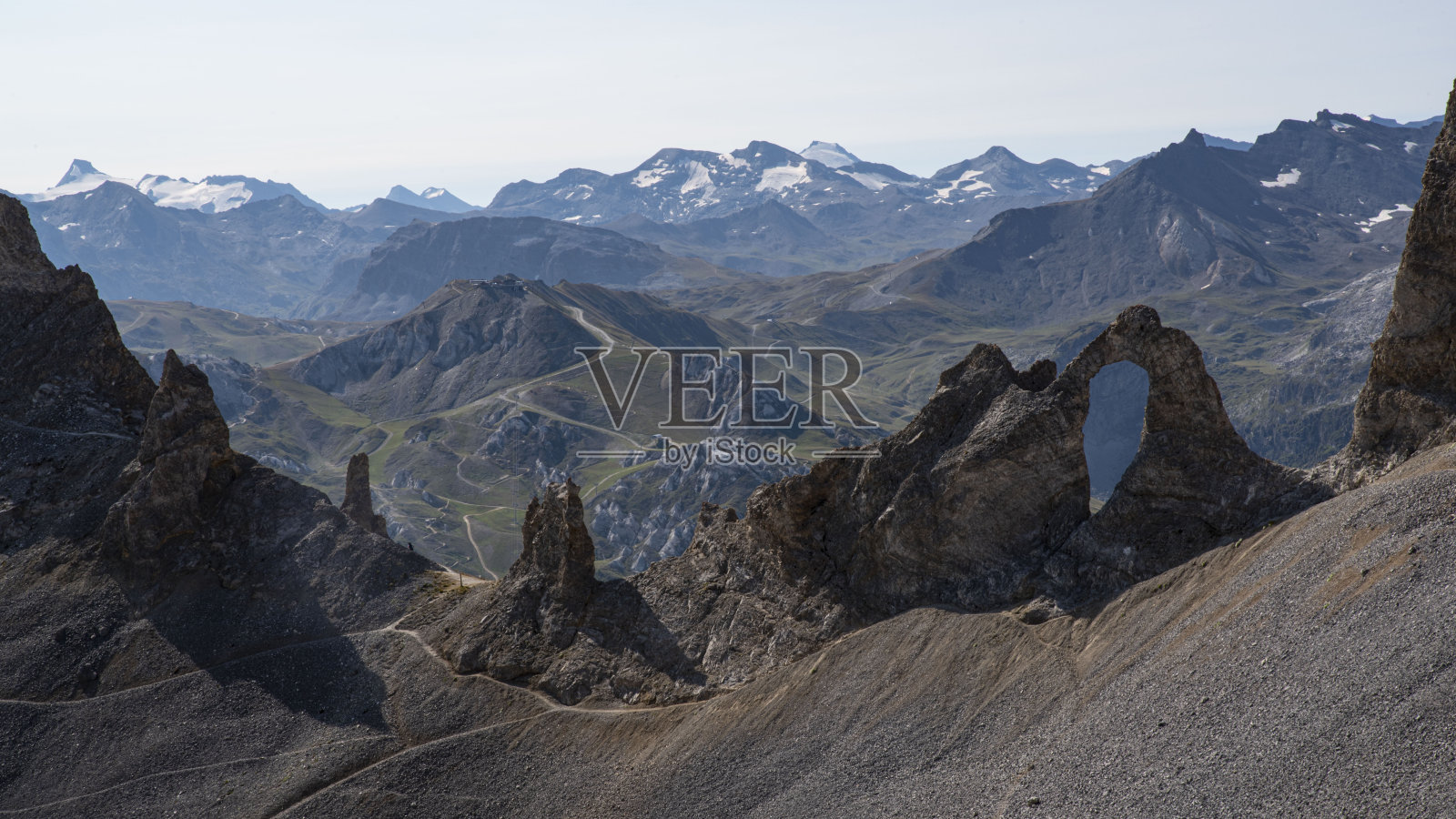 夏季山地景观照片摄影图片