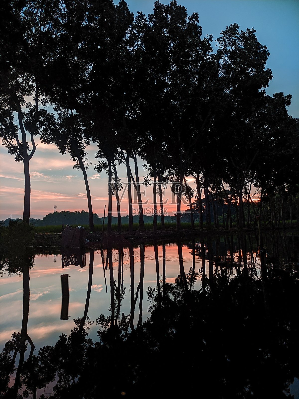 日落移动摄影照片摄影图片