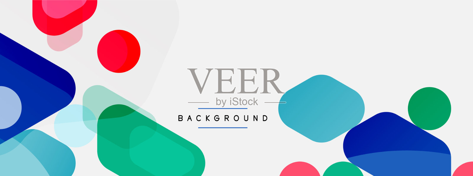 抽象圆形几何图形和圆形插画图片素材