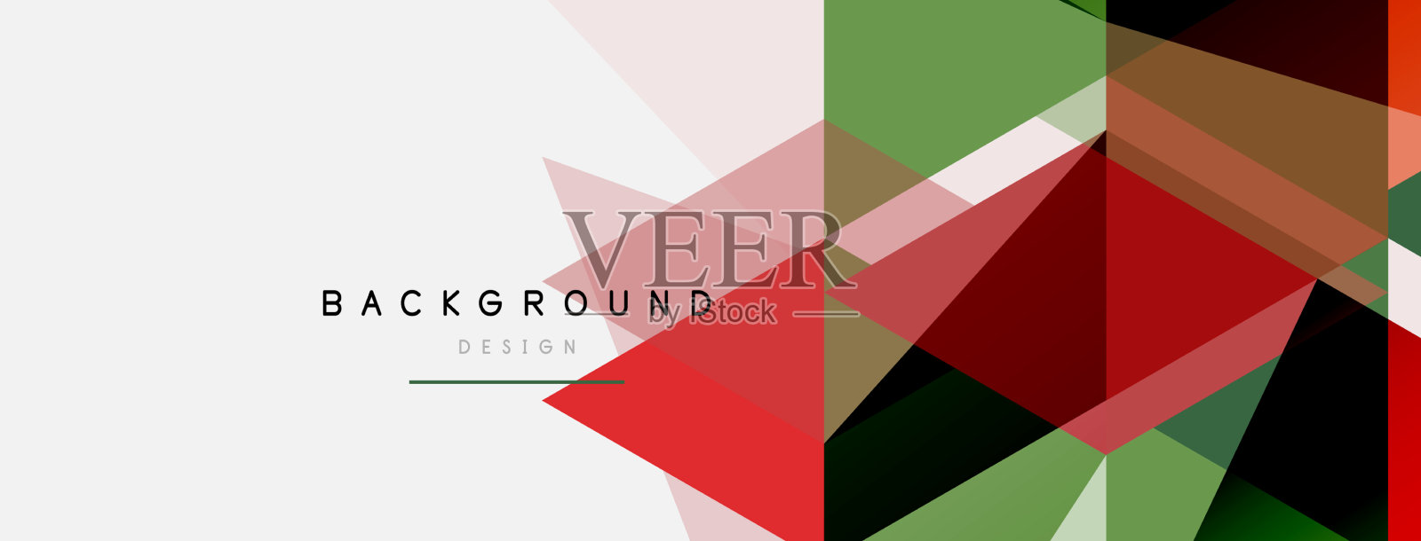 马赛克三角形几何背景技术或插画图片素材