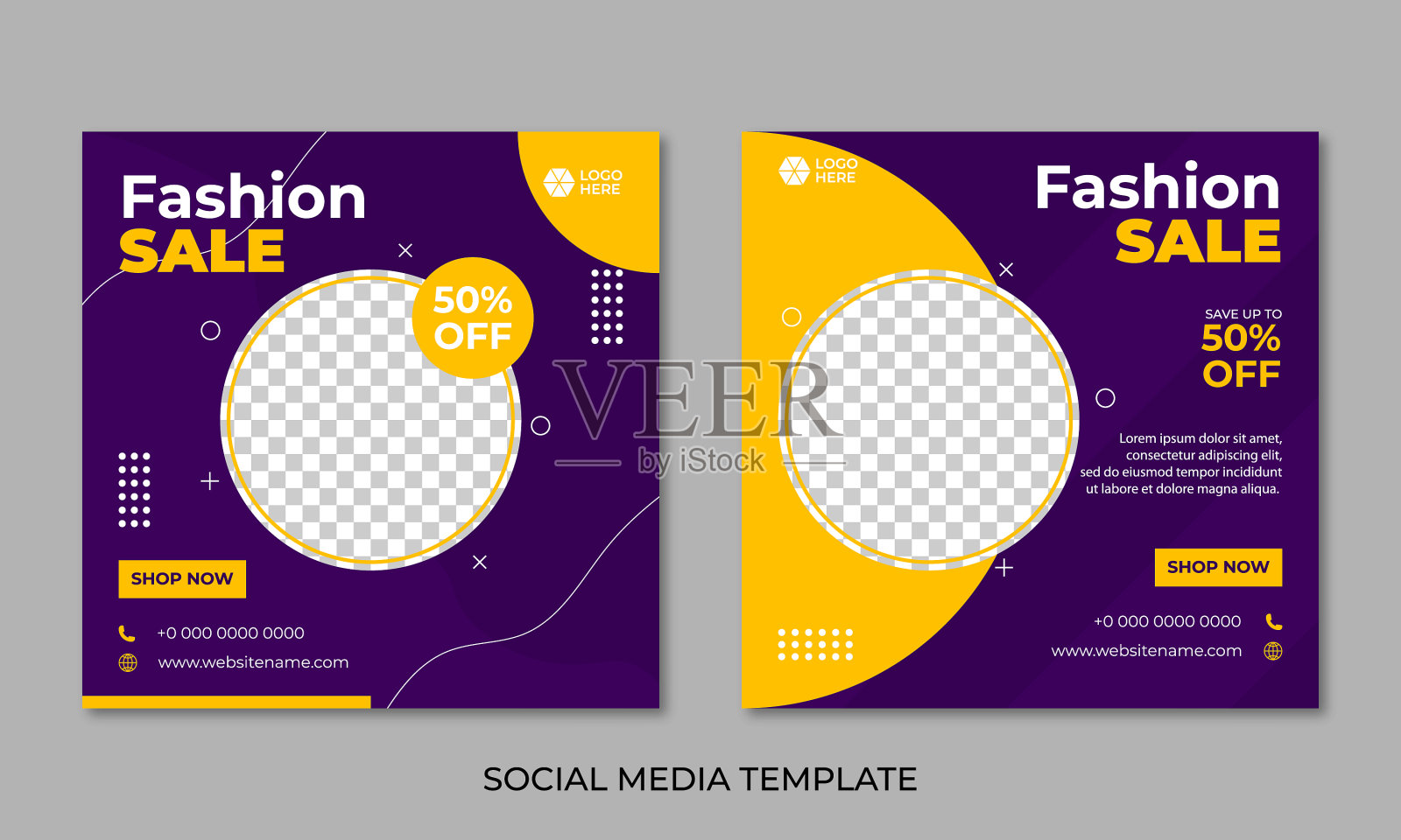 销售社交媒体贴设计模板溢价插画图片素材