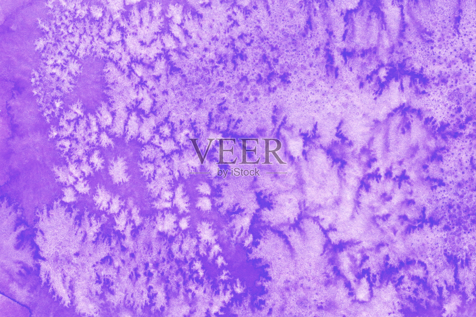 用盐法制作的水彩肌理。抽象的手绘背景。照片摄影图片