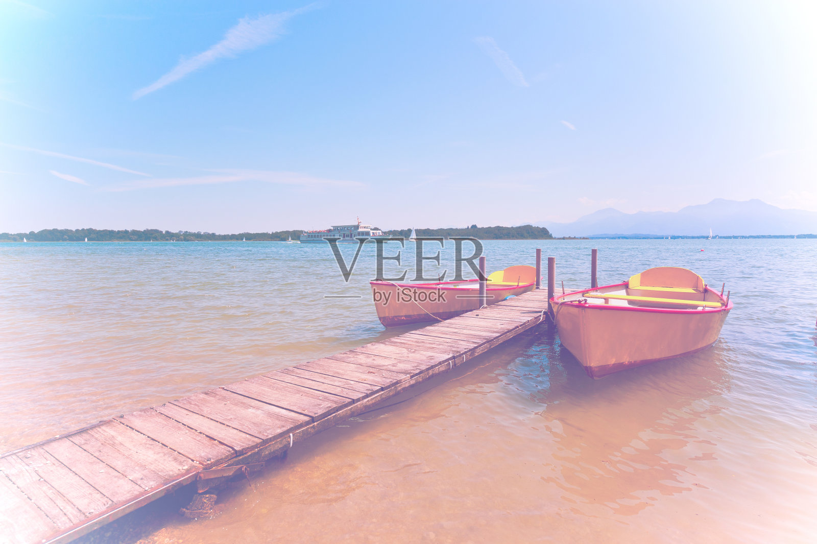 空船码头照片摄影图片