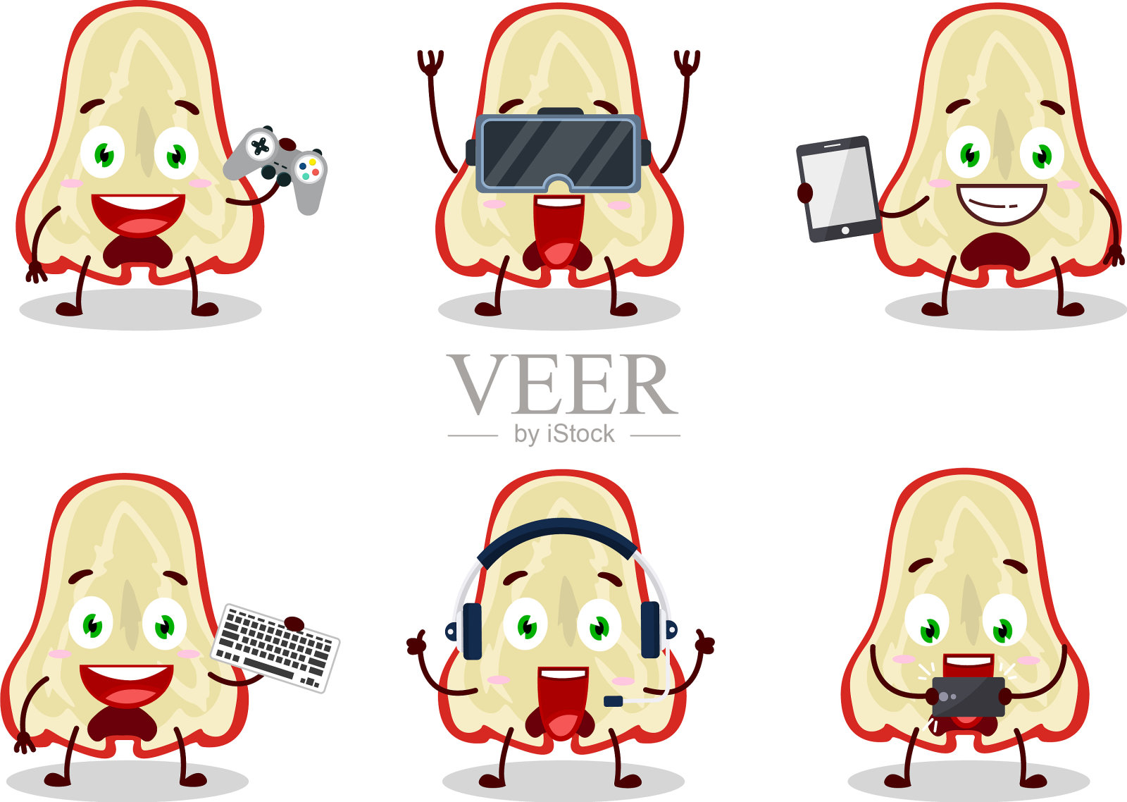 水果片卡通人物是插画图片素材