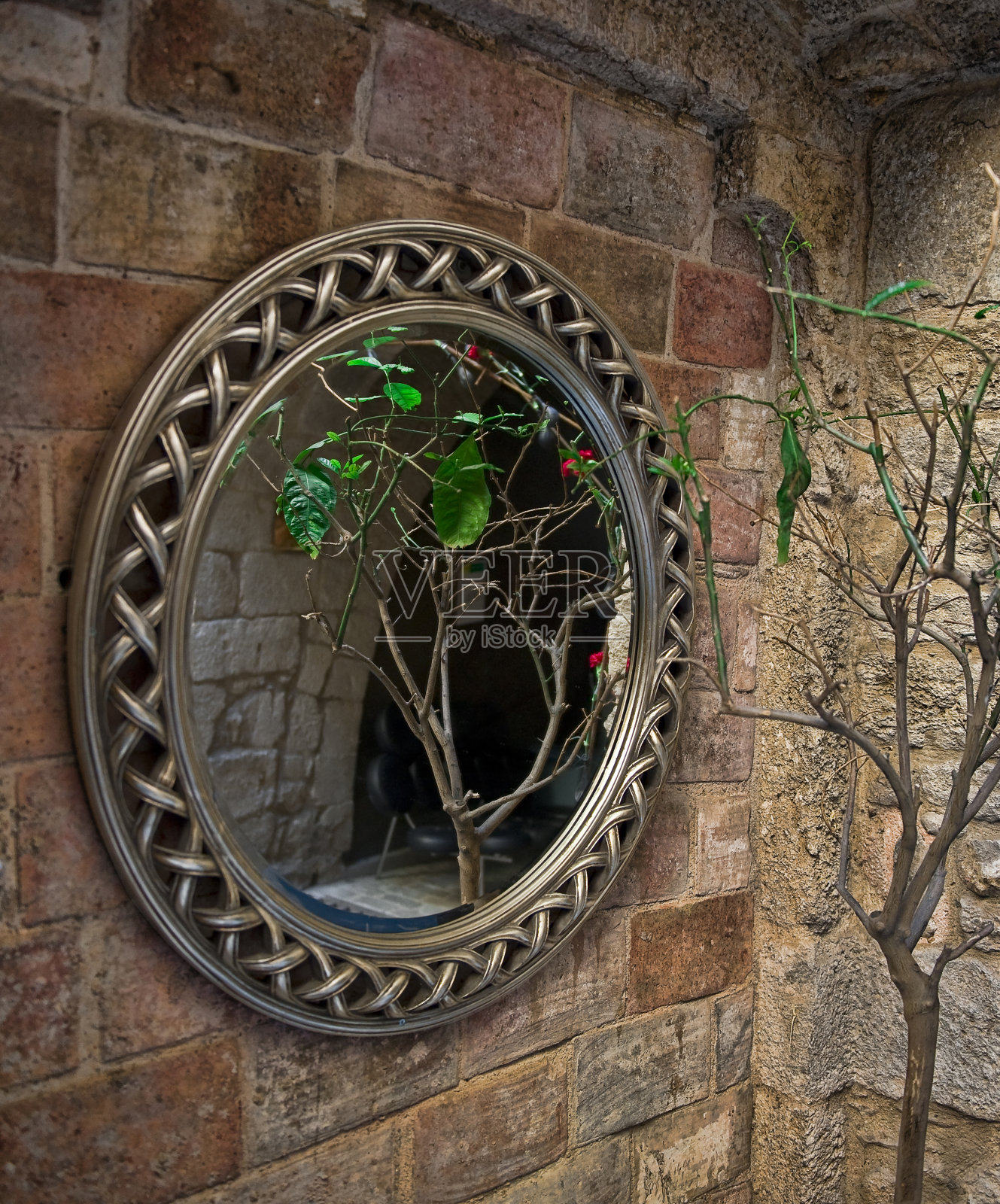 镜子照片摄影图片