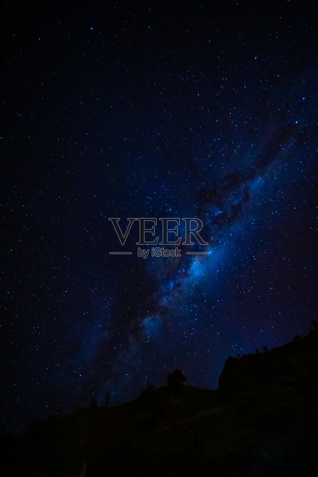 坎塔的银河照片摄影图片