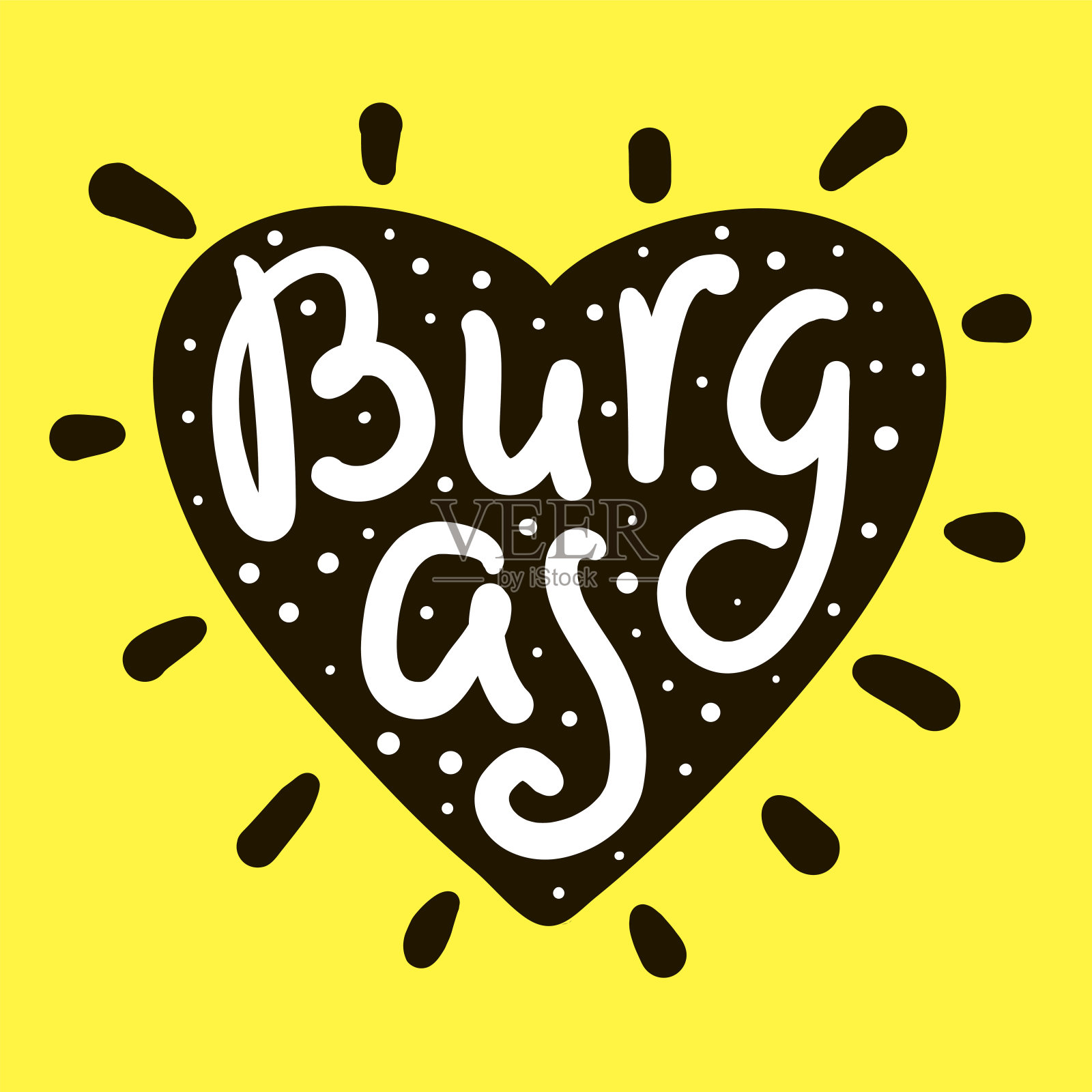 布尔加斯-保加利亚一个城市的手写名字，漂亮的字母。打印鼓舞人心的海报，t恤，袋，杯子，卡片，传单，贴纸，徽章，纪念品，礼物。可爱原创有趣的矢量符号插画图片素材