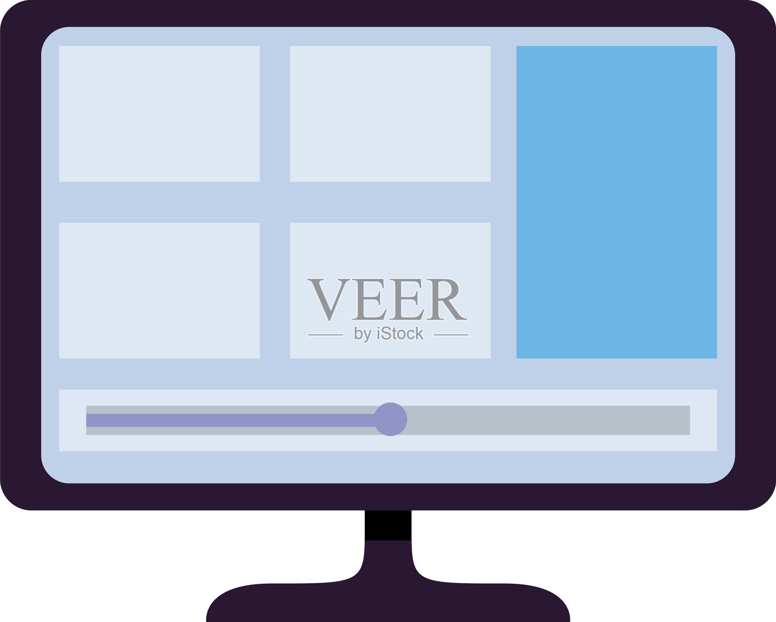 桌面和视频模板插画图片素材