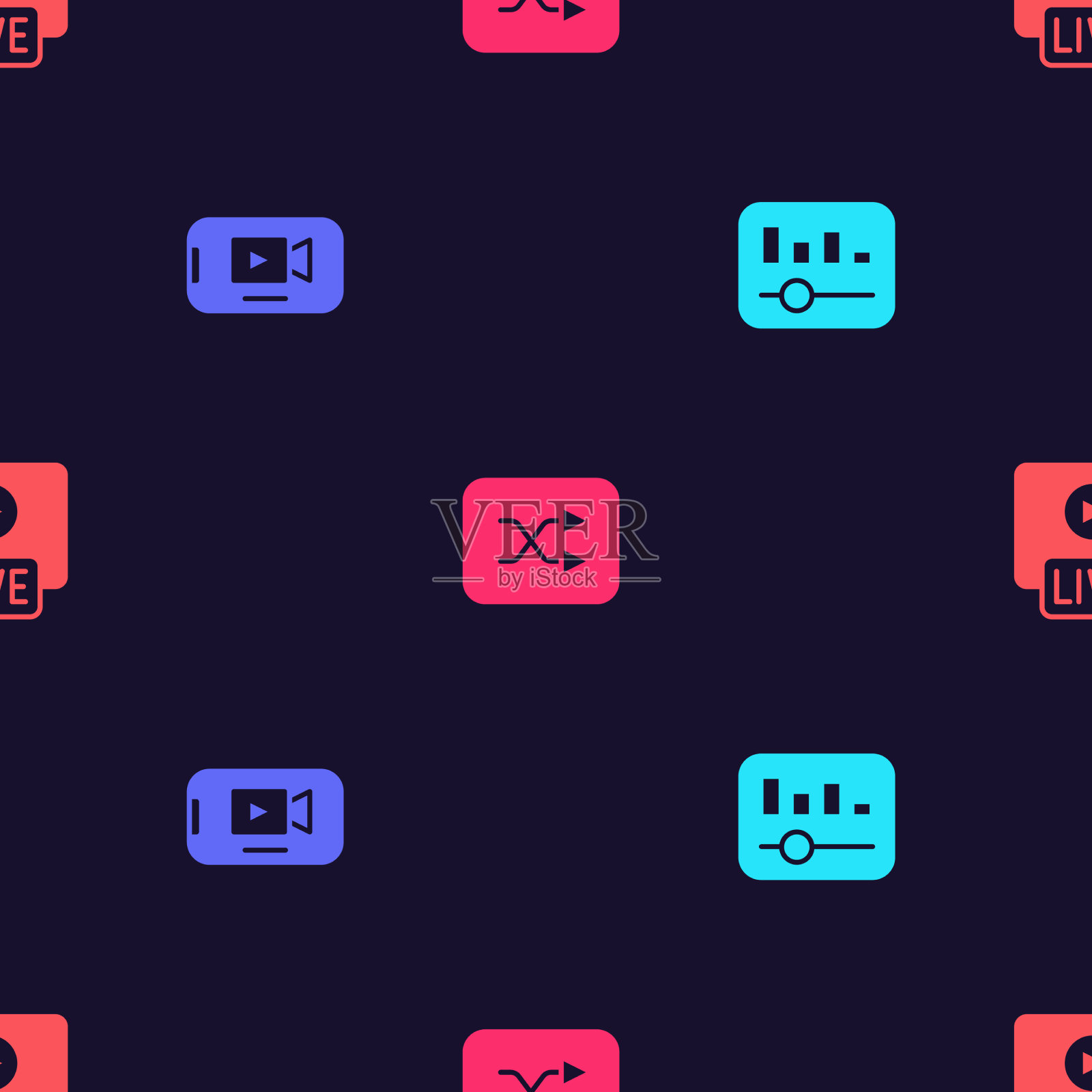 设置音乐均衡器在线播放视频箭头图标素材