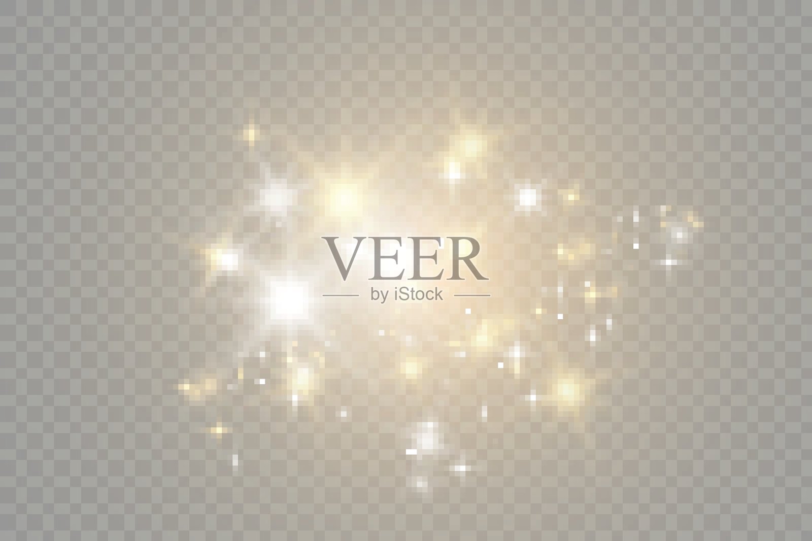 矢量光源，音乐会照明，聚光灯设置插画图片素材