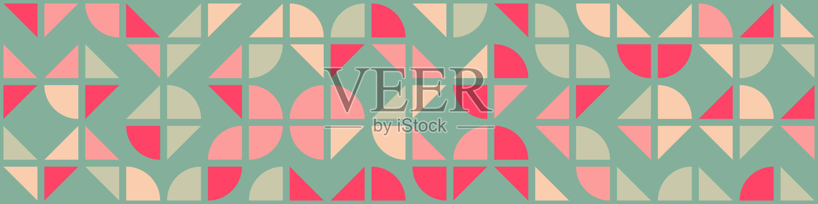 抽象几何图形生成计算艺术插图插画图片素材