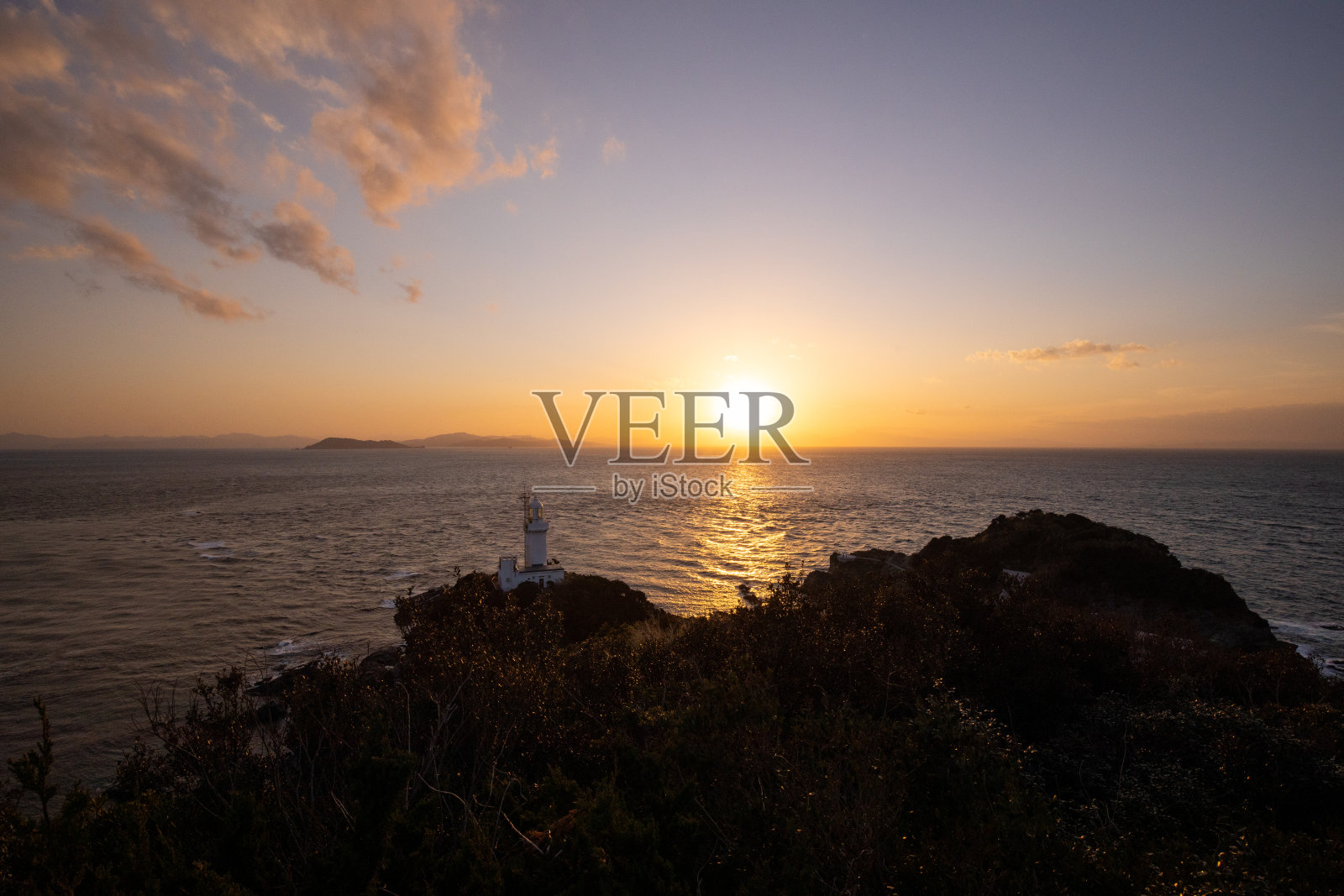 日本的佐田岬（爱媛县伊方町）照片摄影图片