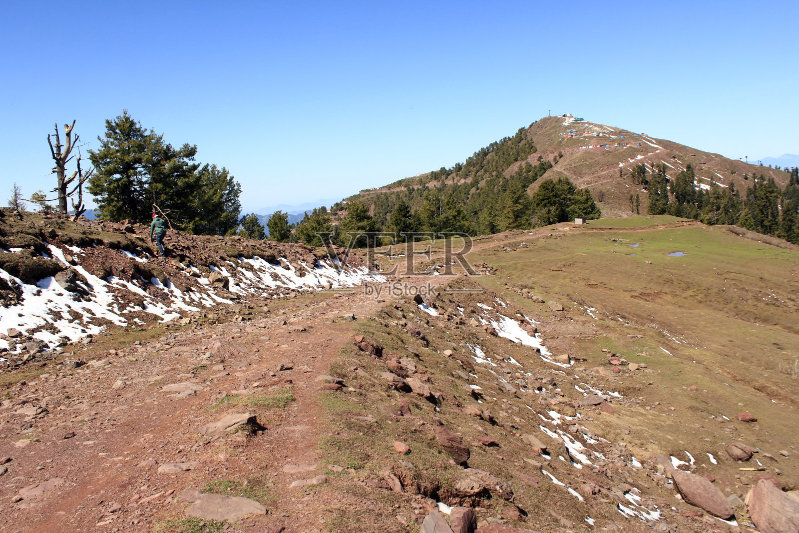 巴基斯坦穆扎法拉巴德的中国山脉照片摄影图片
