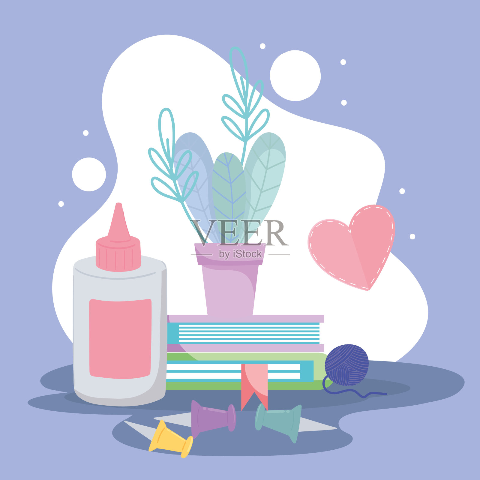 艺术工艺车间插画图片素材