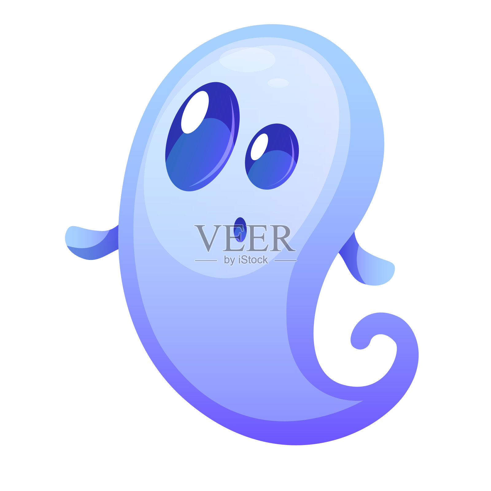 小幽灵设计元素图片