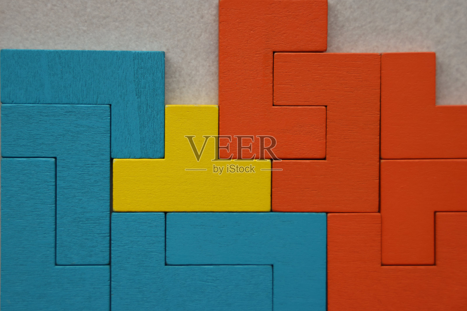 木制几何形状玩具积木照片摄影图片