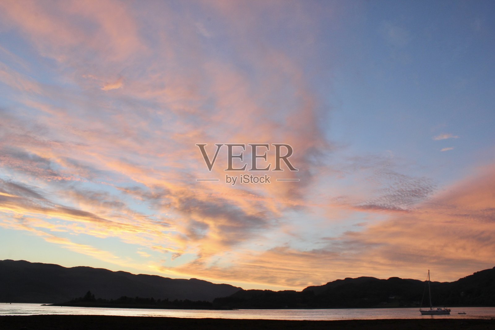 凯尔斯的日落照片摄影图片