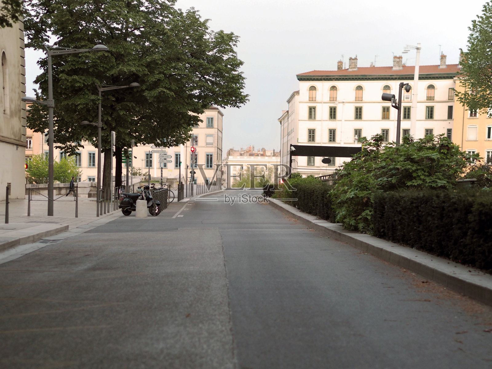 格兰德大道里昂的健康危机照片摄影图片