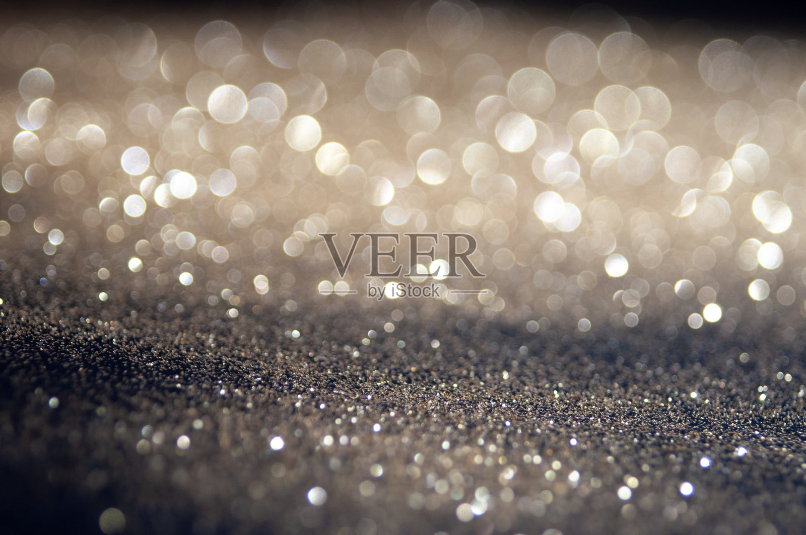 圣诞节和闪光背景的散景灯摘要照片摄影图片