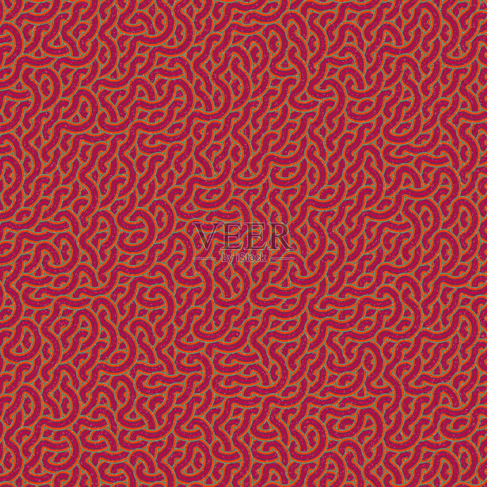 电脑生成的六边形瓷砖连接艺术背景设计插图插画图片素材