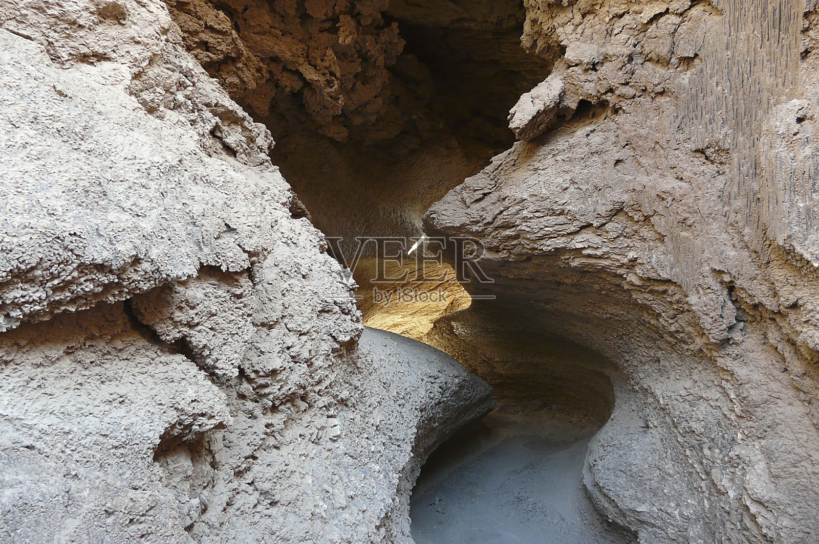 盐洞，月亮谷，阿塔卡马沙漠，智利照片摄影图片