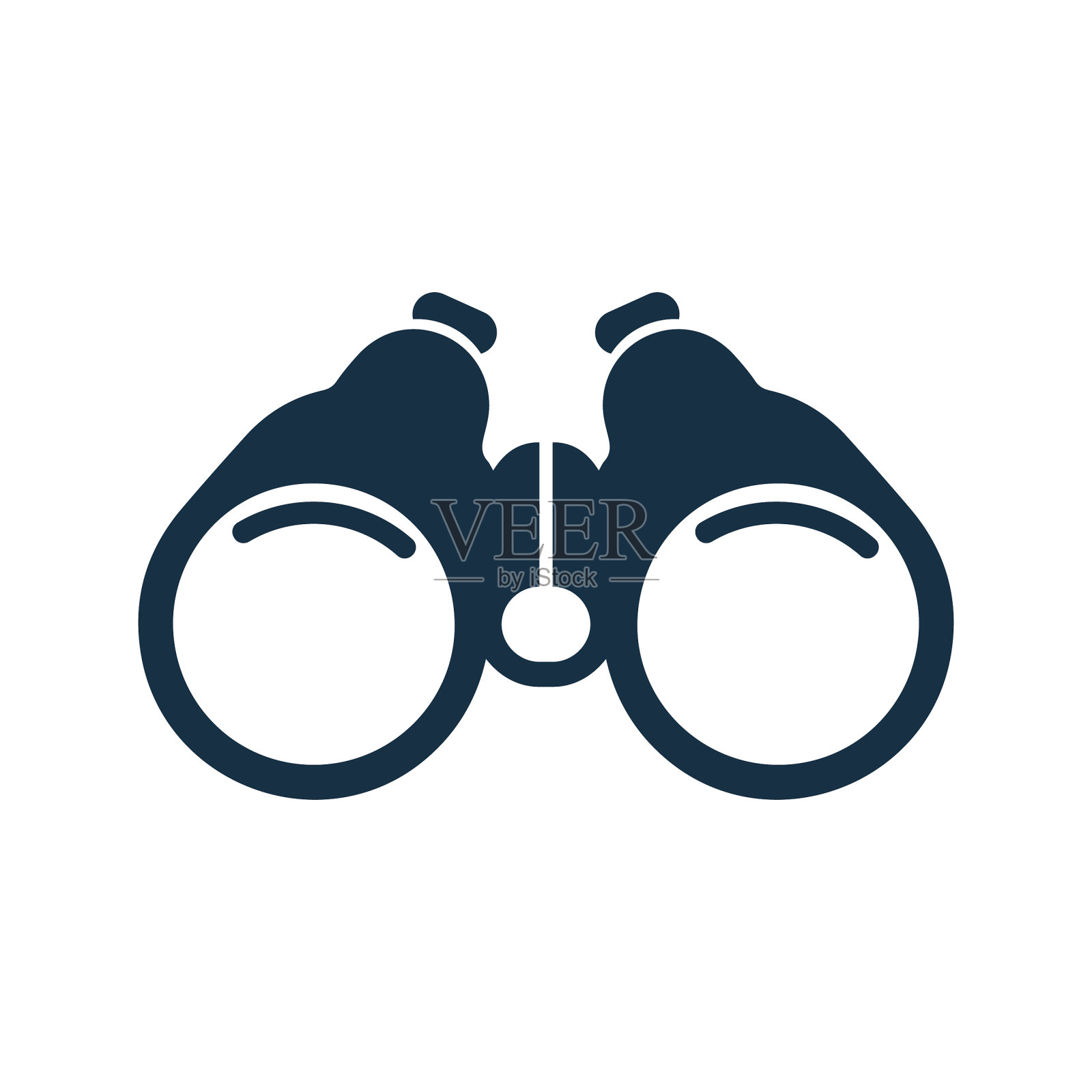 双筒或望远镜图标图标素材