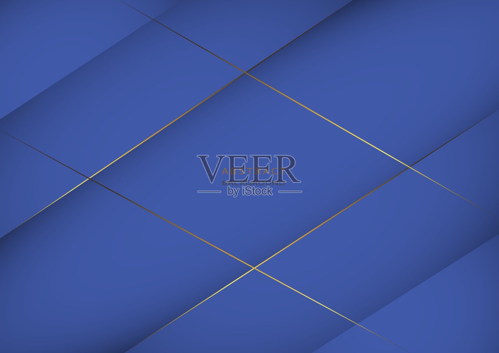 抽象奢华的蓝色背景。插画图片素材