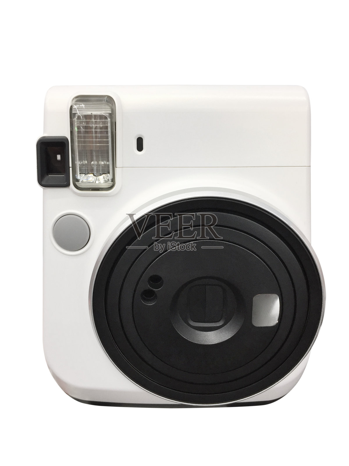 即时相机(剪辑路径)在白色背景照片摄影图片