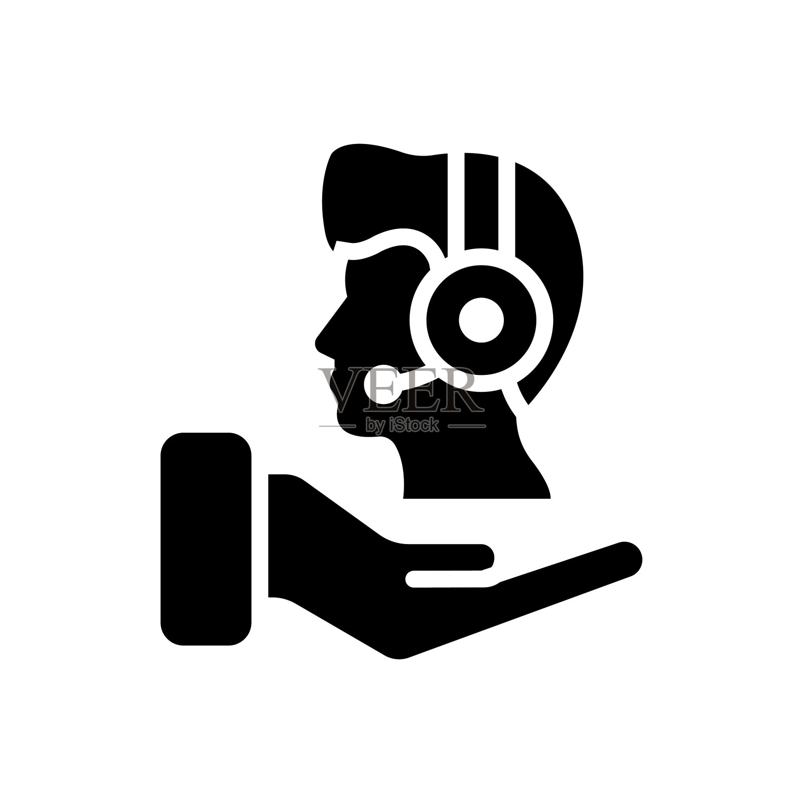 客户服务矢量立体图标风格插图。EPS 10个文件插画图片素材