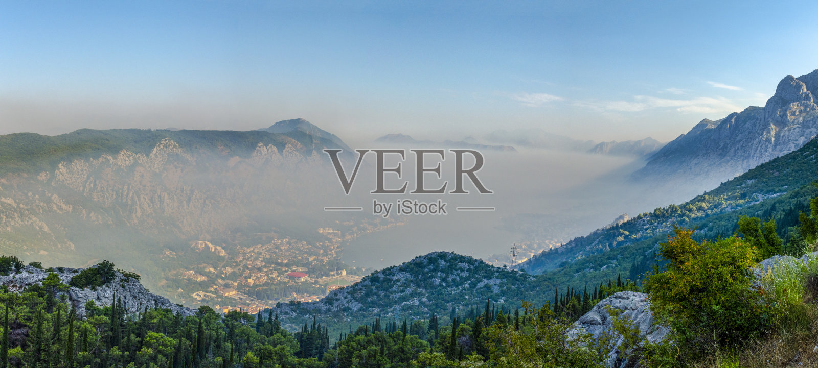 科托湾的景色照片摄影图片