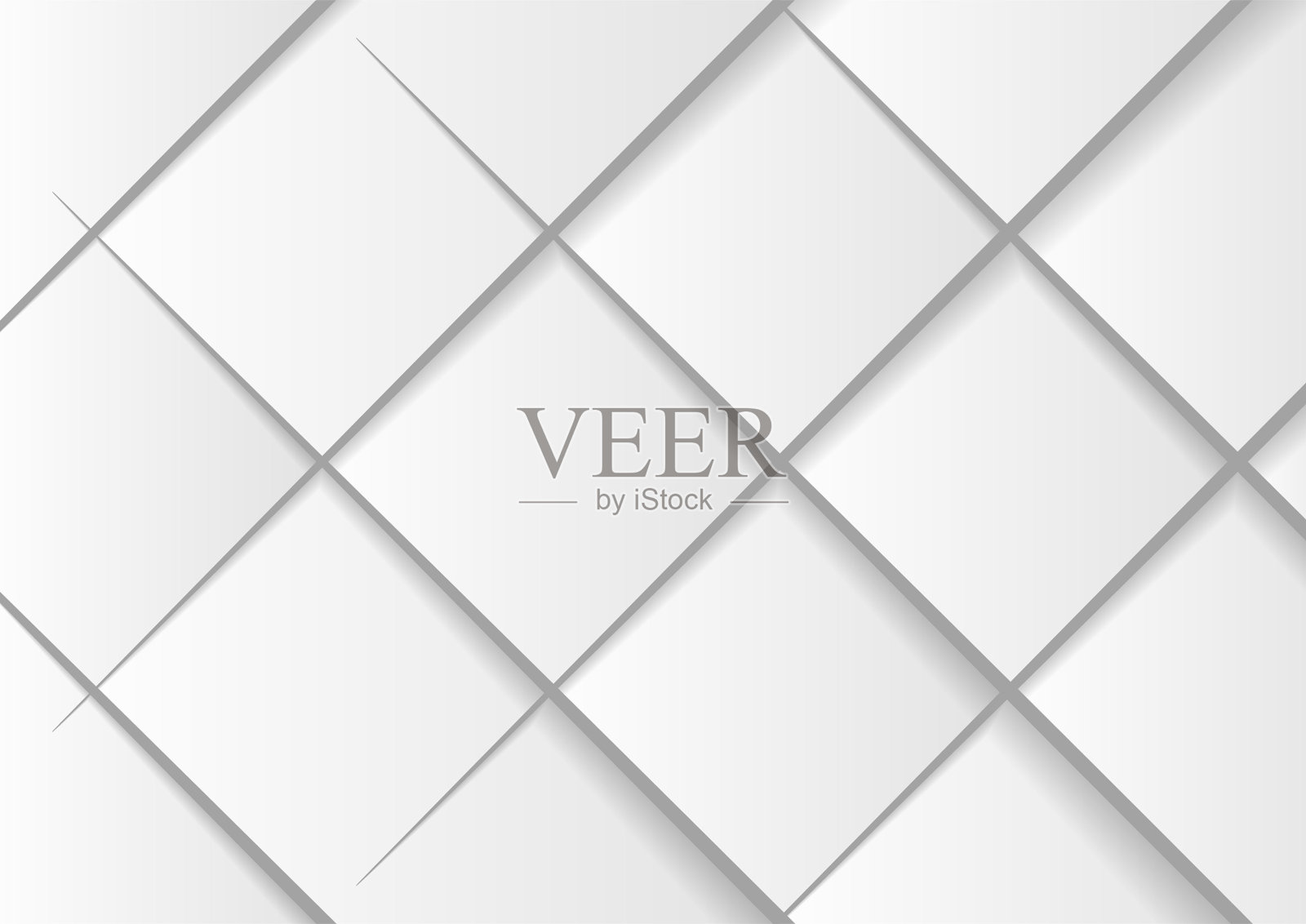 抽象现代的白色和灰色剪纸背景纹理插画图片素材