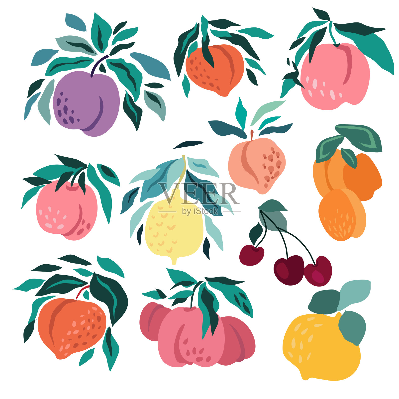 美丽的日本无缝图案与海洋，海浪，云彩，樱花花。矢量东方时尚无缝亚洲质感。适用于包装、和服、制造、壁纸等印刷设计元素图片