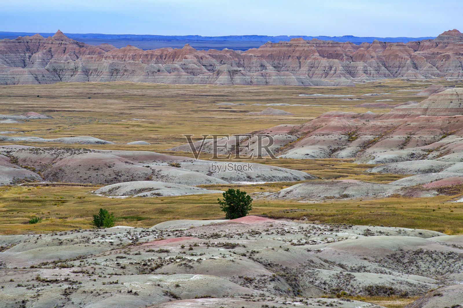 荒地国家公园，南达科他州照片摄影图片