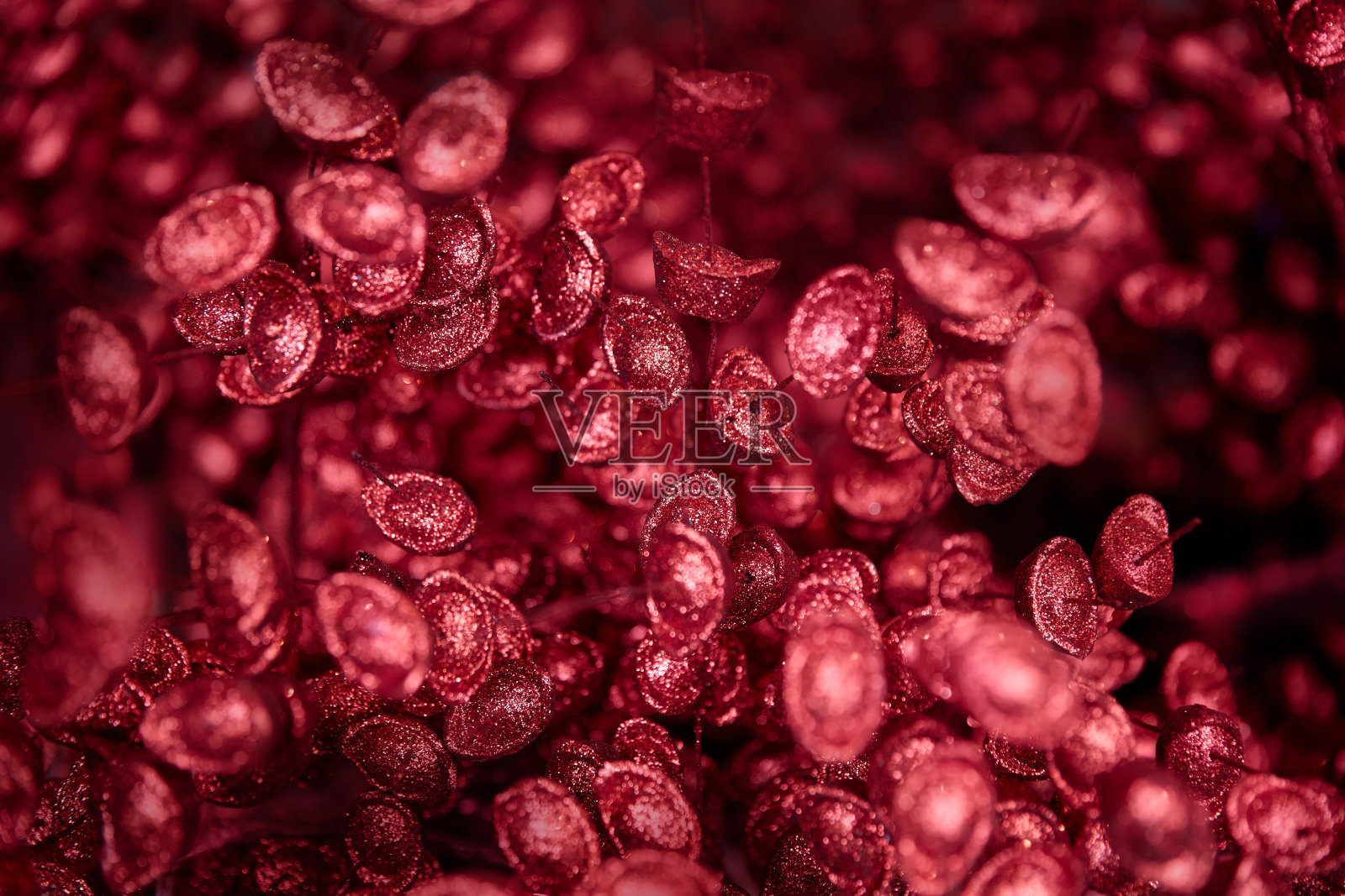 中国新年的装饰品。抽象的红色背景照片摄影图片