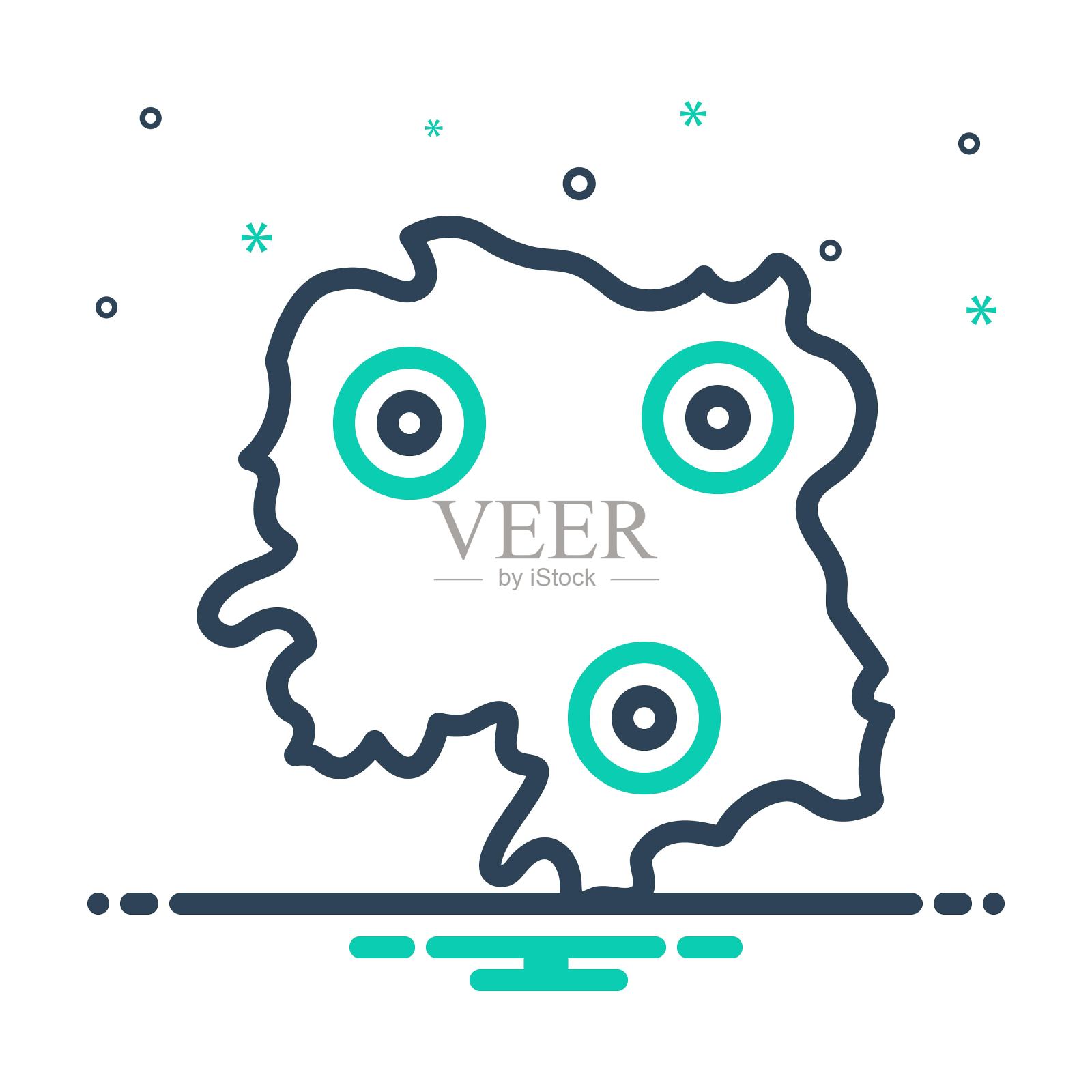 省境内插画图片素材