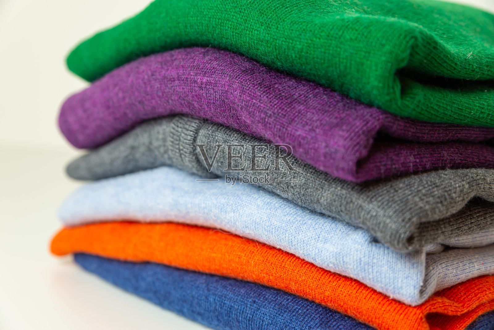 叠毛衣照片摄影图片