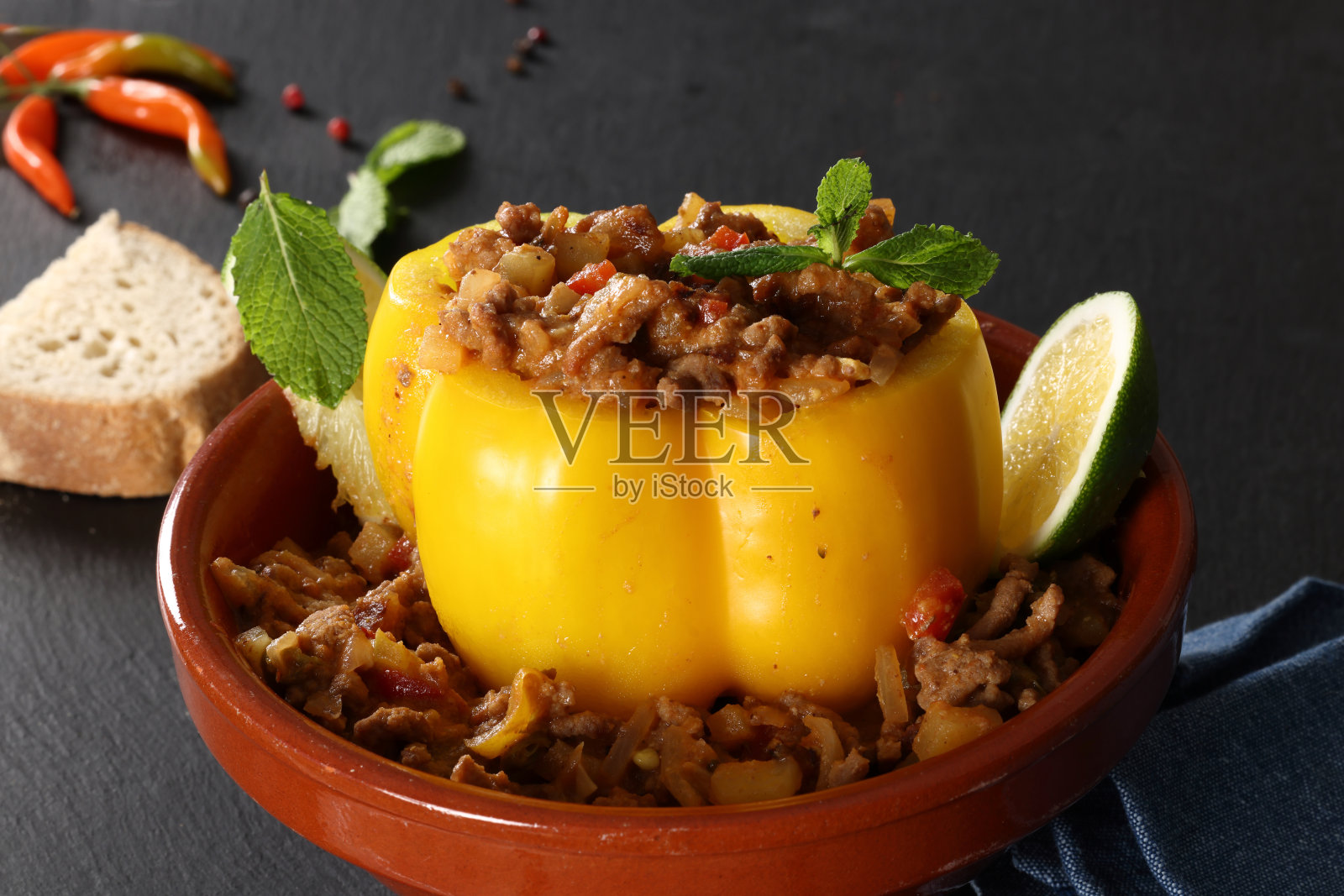 黄椒照片摄影图片