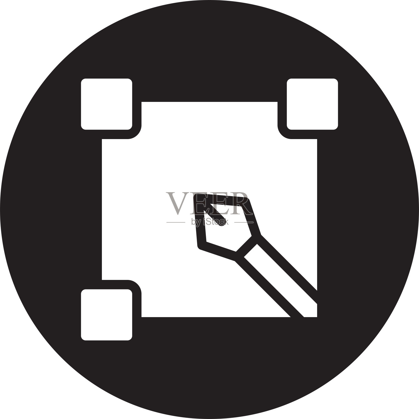 矢量符号图标隔离在白色背景上图标素材