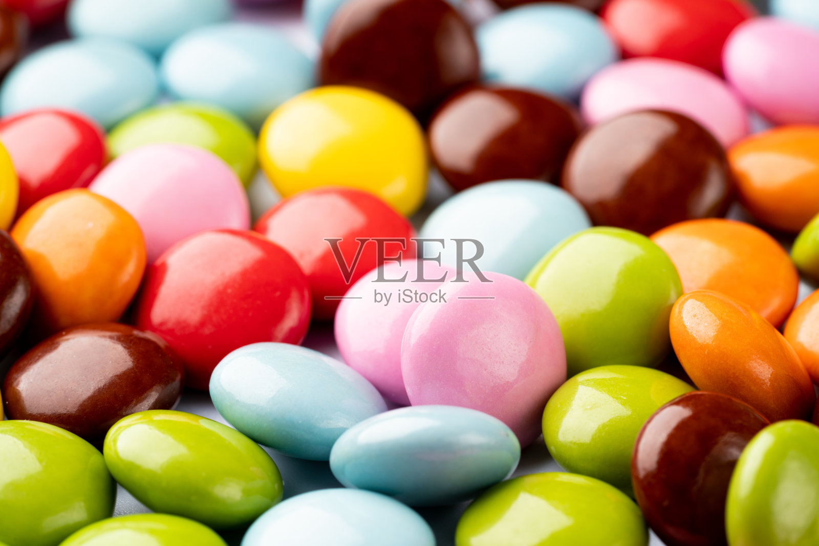 圆的,多色,巧克力。照片摄影图片