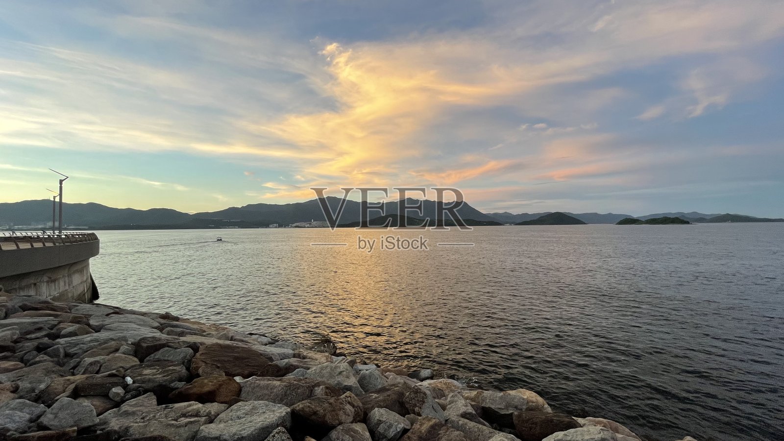 美丽的日落照片摄影图片