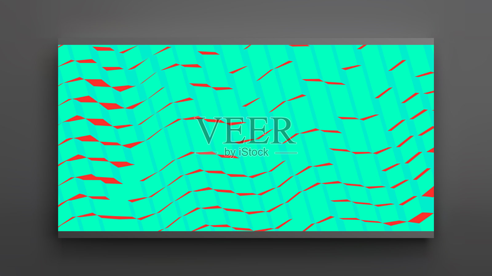 现代背景与立方体。简约的几何设计。体素的艺术。3 d矢量插图。插画图片素材