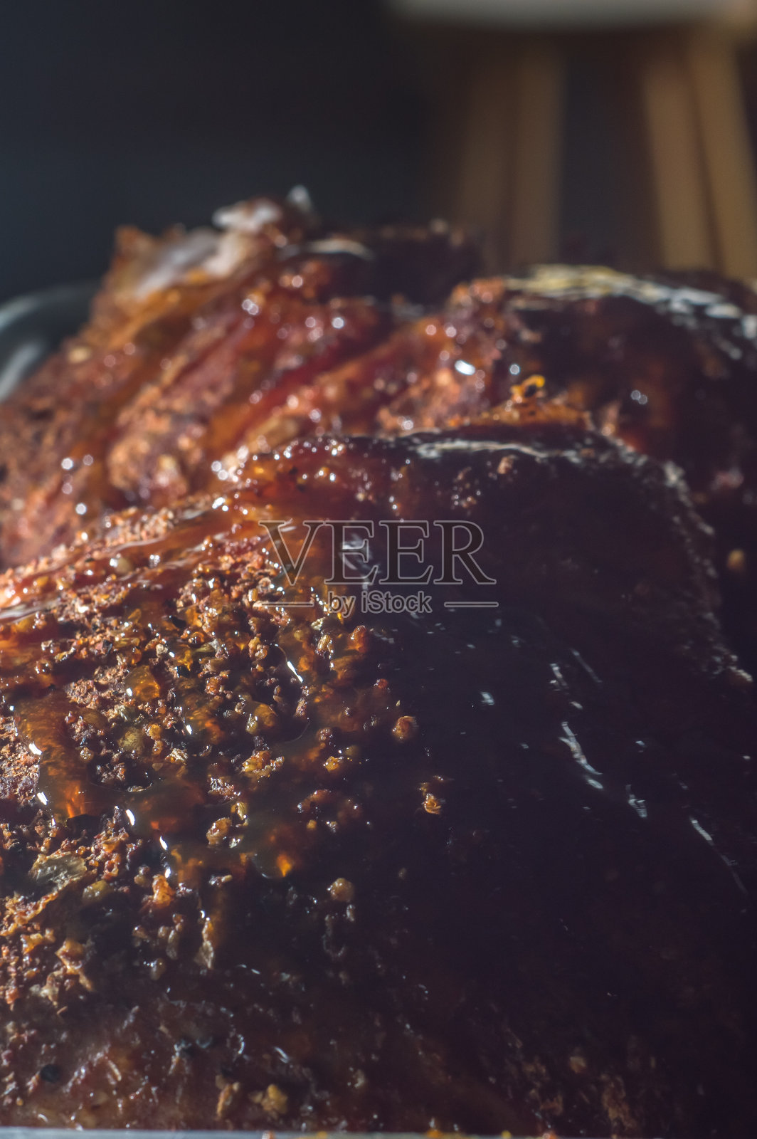 有"丘匹姆"之称的肉，驼背牛排，照片摄影图片