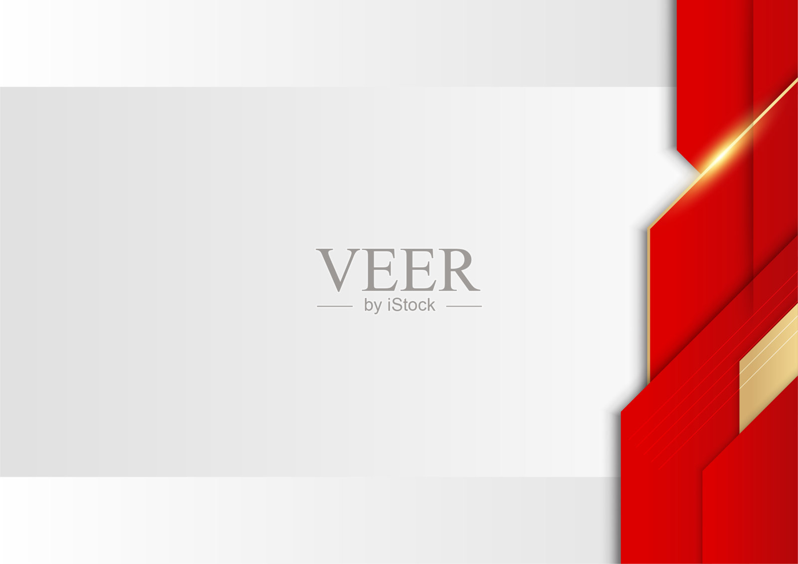 抽象红色和金色背景的介绍背景，证书，名片，横幅，传单和更多插画图片素材