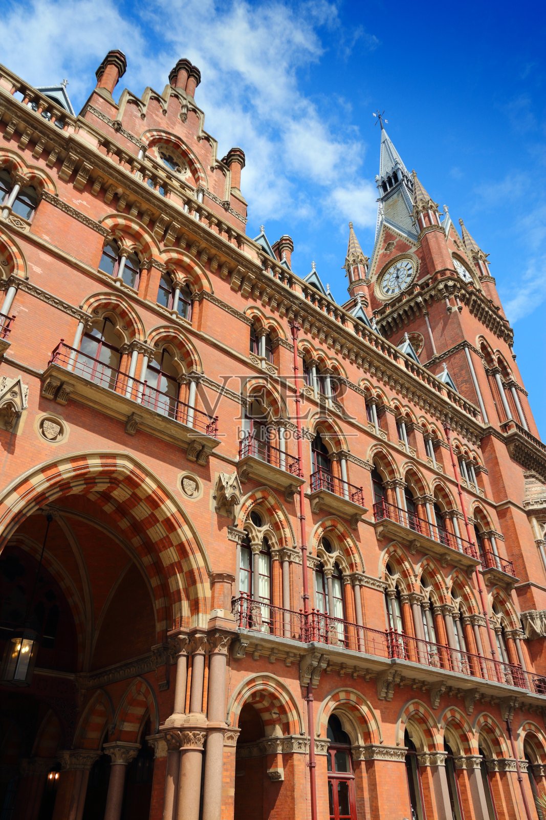 伦敦圣潘克拉斯车站照片摄影图片